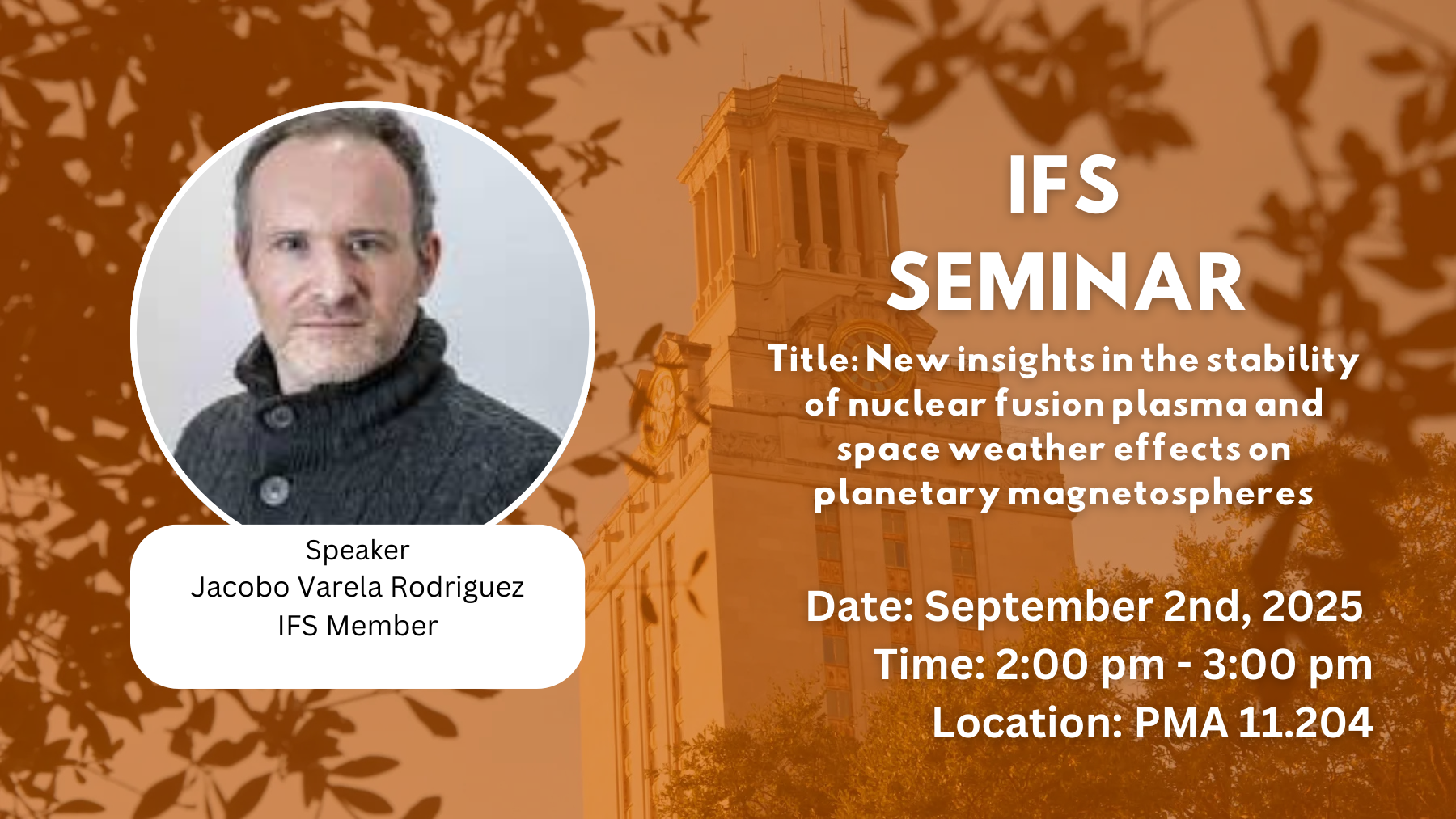 Institute for Fusion studies