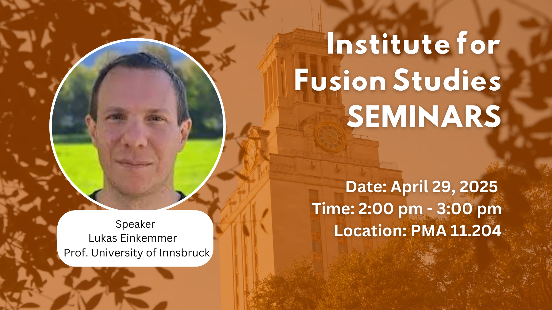 Institute for Fusion studies