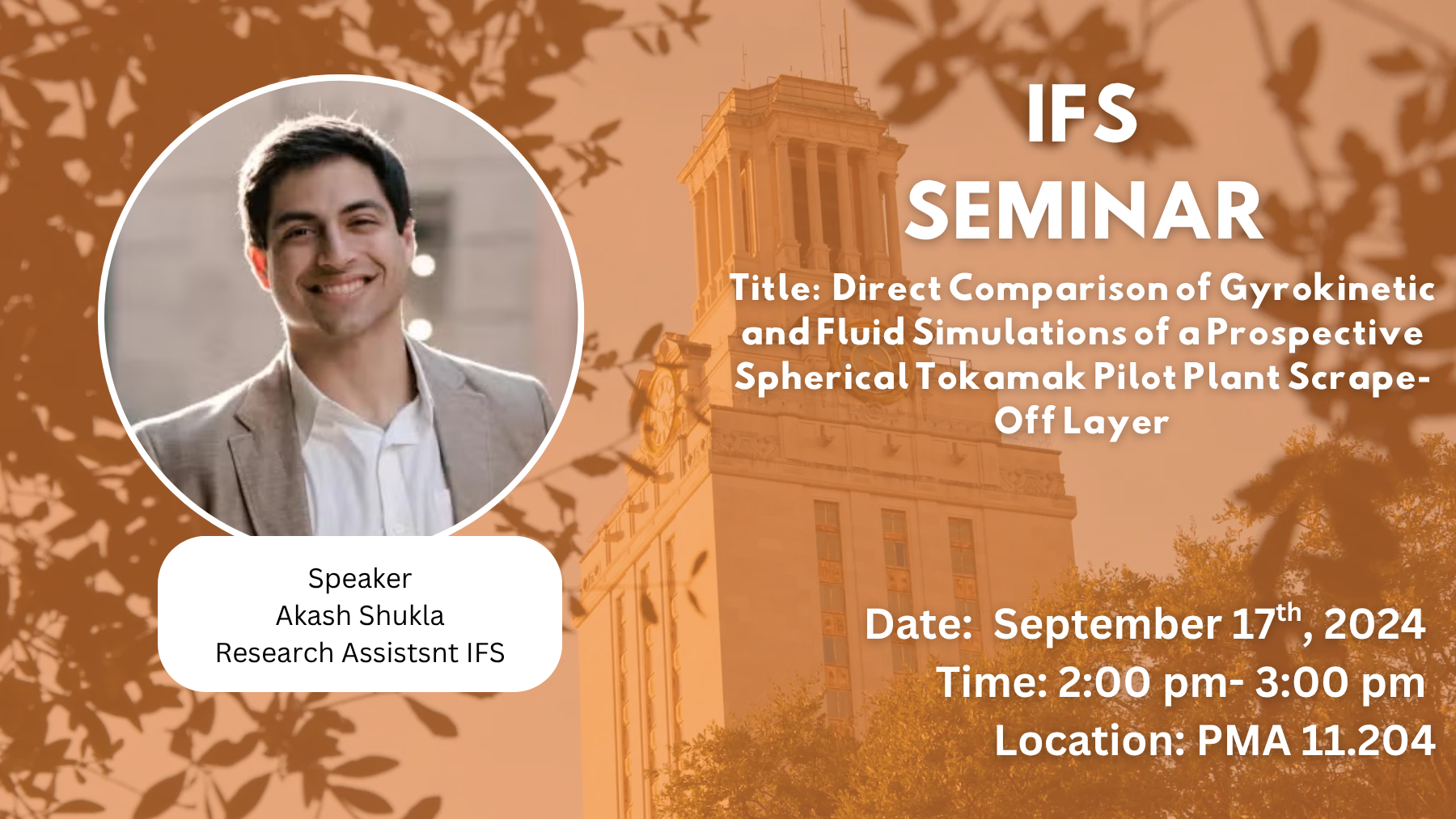 Institute for Fusion studies