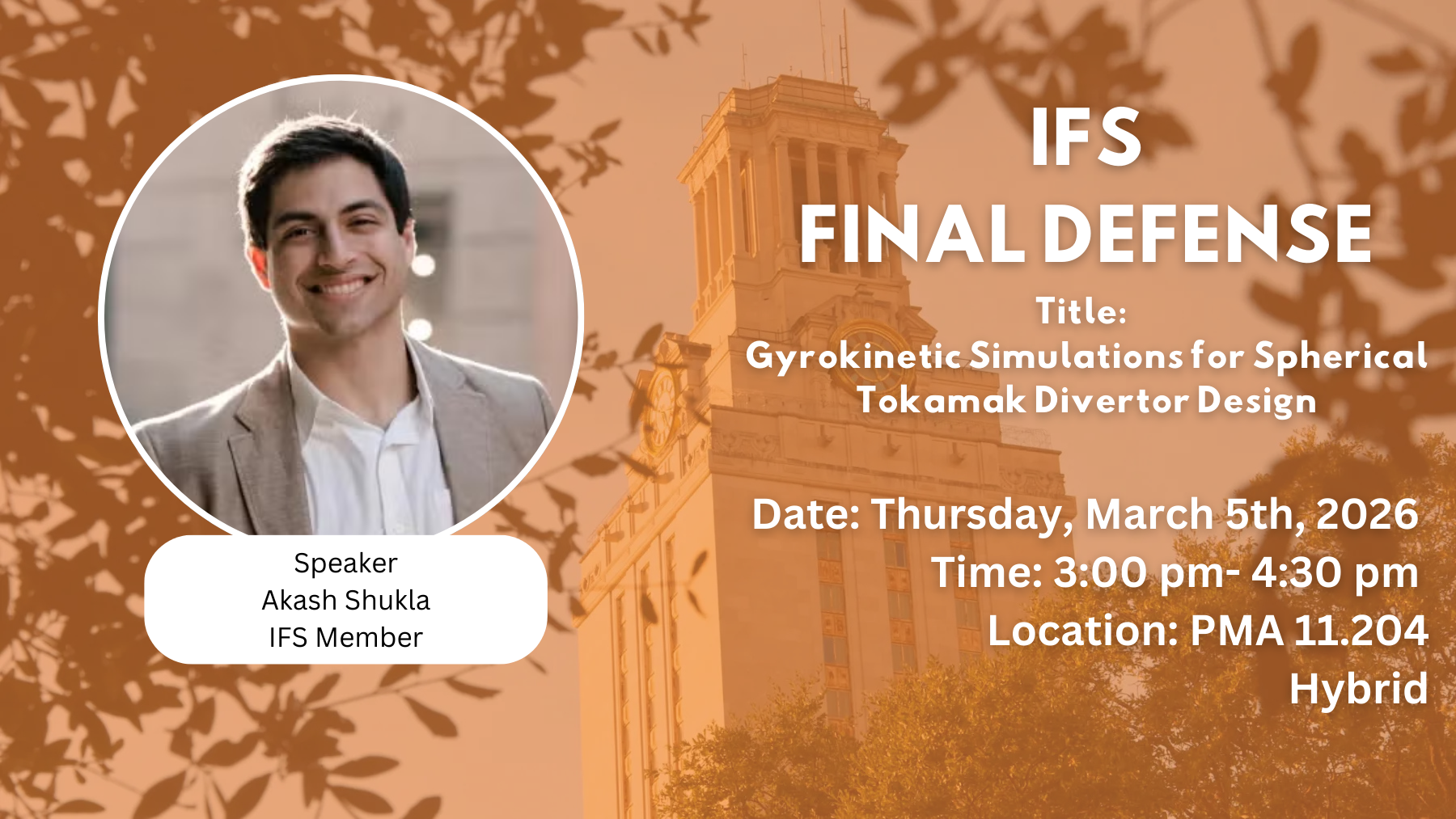 Institute for Fusion studies