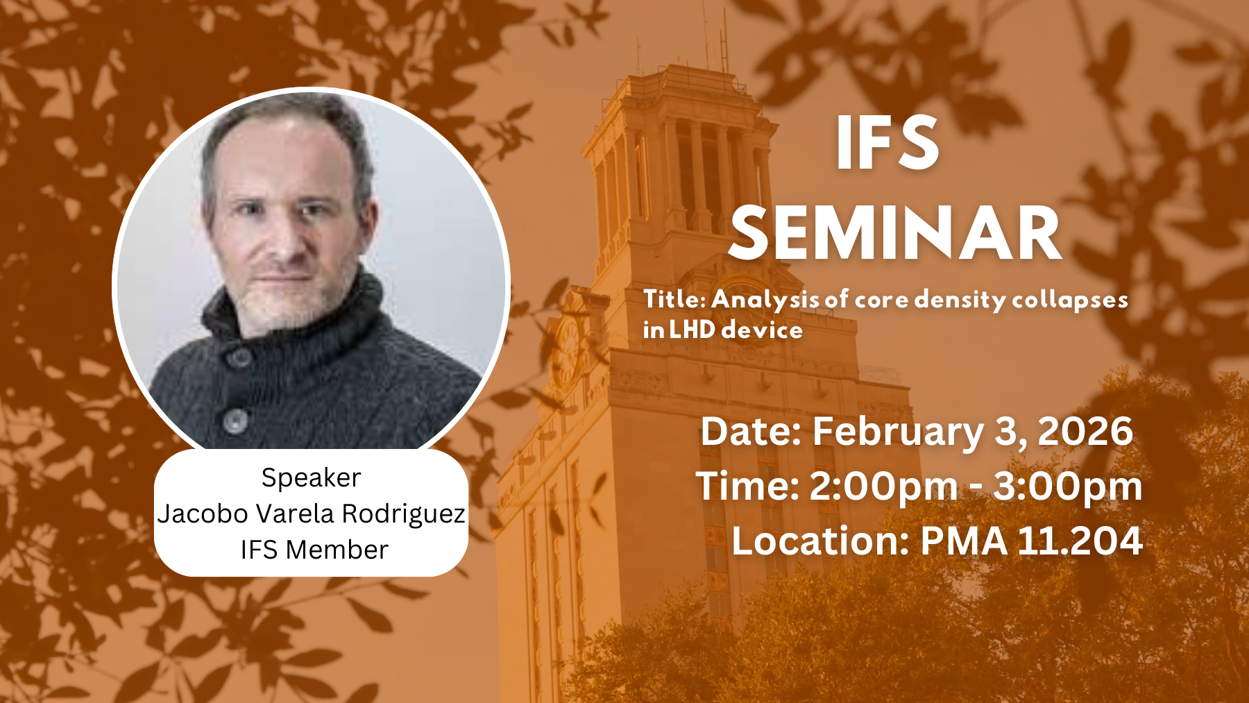 Institute for Fusion studies